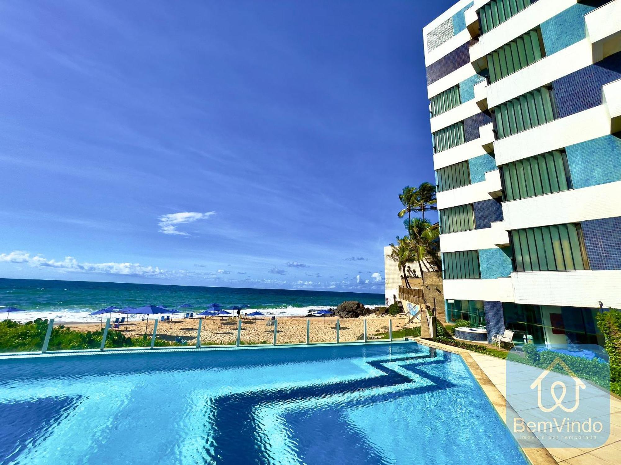 Apartamento Completo Com Vista Mar E Pe Na Areia Salvador Exteriér fotografie