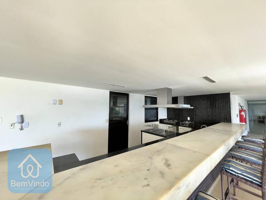 Apartamento Completo Com Vista Mar E Pe Na Areia Salvador Exteriér fotografie
