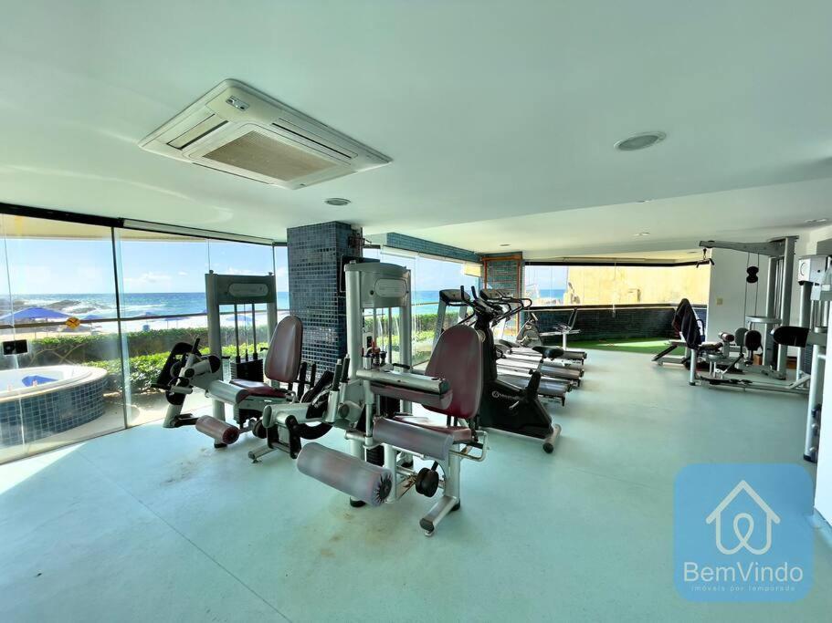 Apartamento Completo Com Vista Mar E Pe Na Areia Salvador Exteriér fotografie