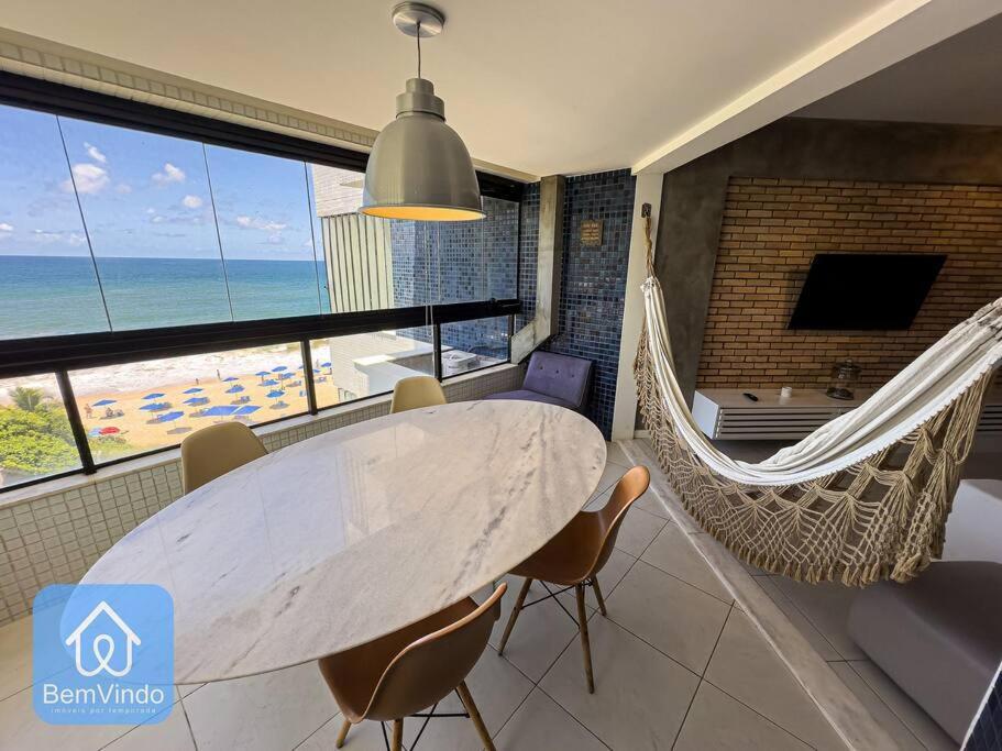 Apartamento Completo Com Vista Mar E Pe Na Areia Salvador Exteriér fotografie