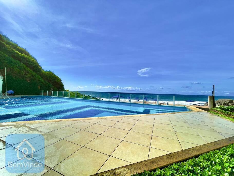 Apartamento Completo Com Vista Mar E Pe Na Areia Salvador Exteriér fotografie