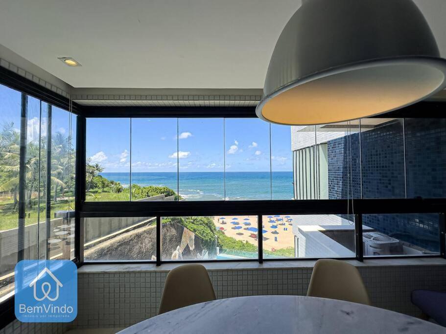 Apartamento Completo Com Vista Mar E Pe Na Areia Salvador Exteriér fotografie